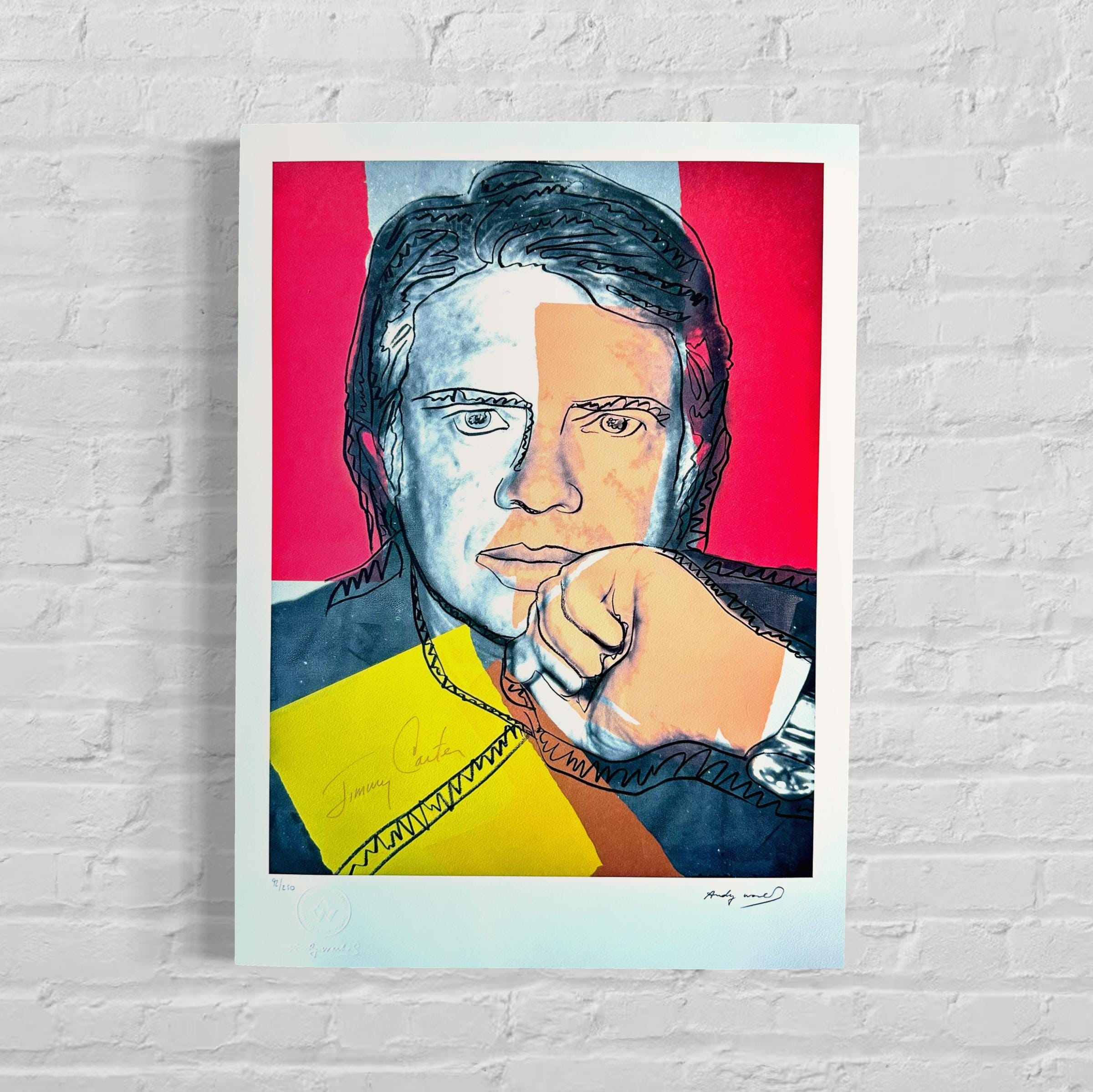 ANDY WARHOL Jimmy carter